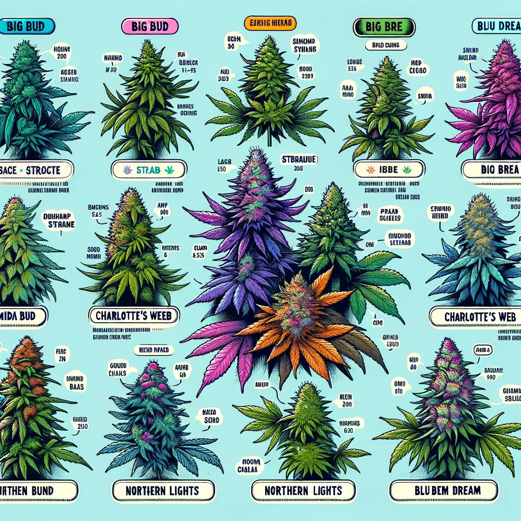 Die besten Cannabissorten für verschiedene Bedürfnisse