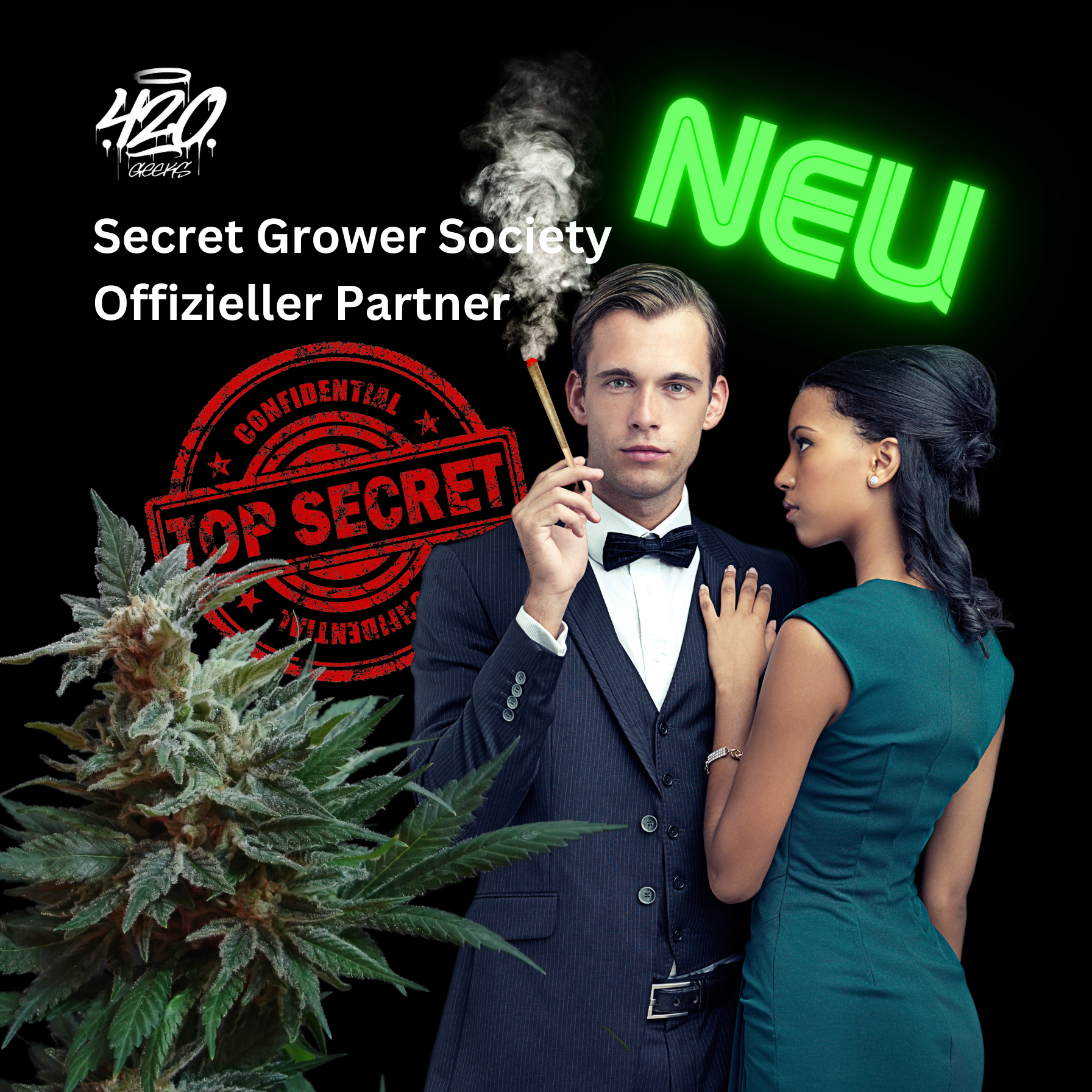 Secret Grower Society jetzt bei 420GEEKS!