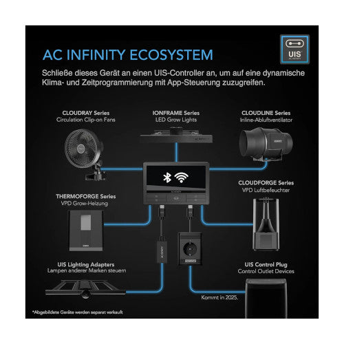 AC Infinity Advance Grow Zelt-System PRO, 120x120x200cm - 420GEEKS