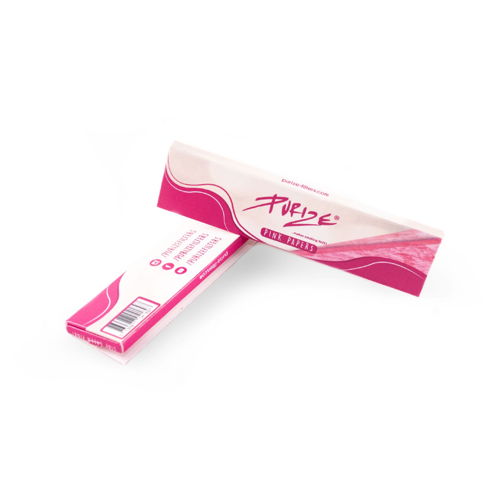PURIZE Pink Papers - King Size Slim - 420GEEKS