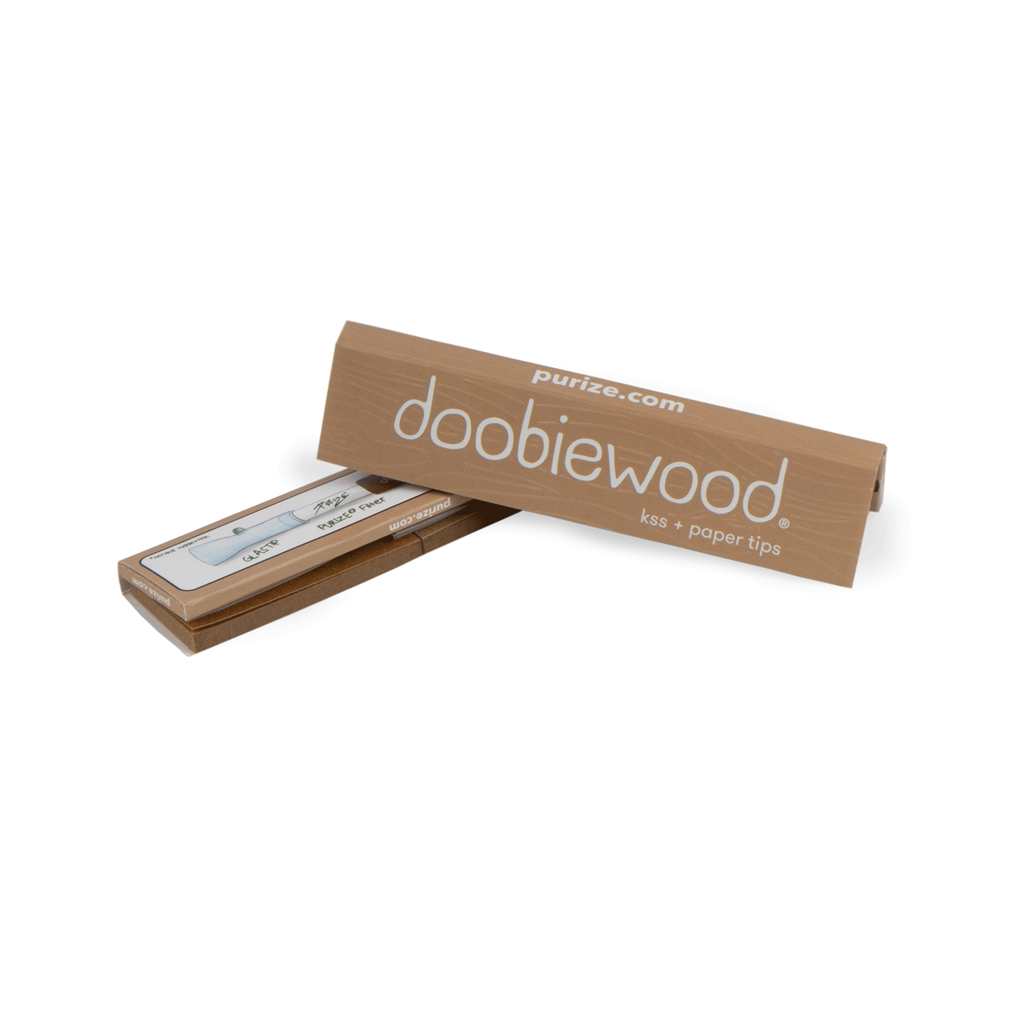 Doobiewood Papers - King Size Slim + Paper Tips - 420GEEKS