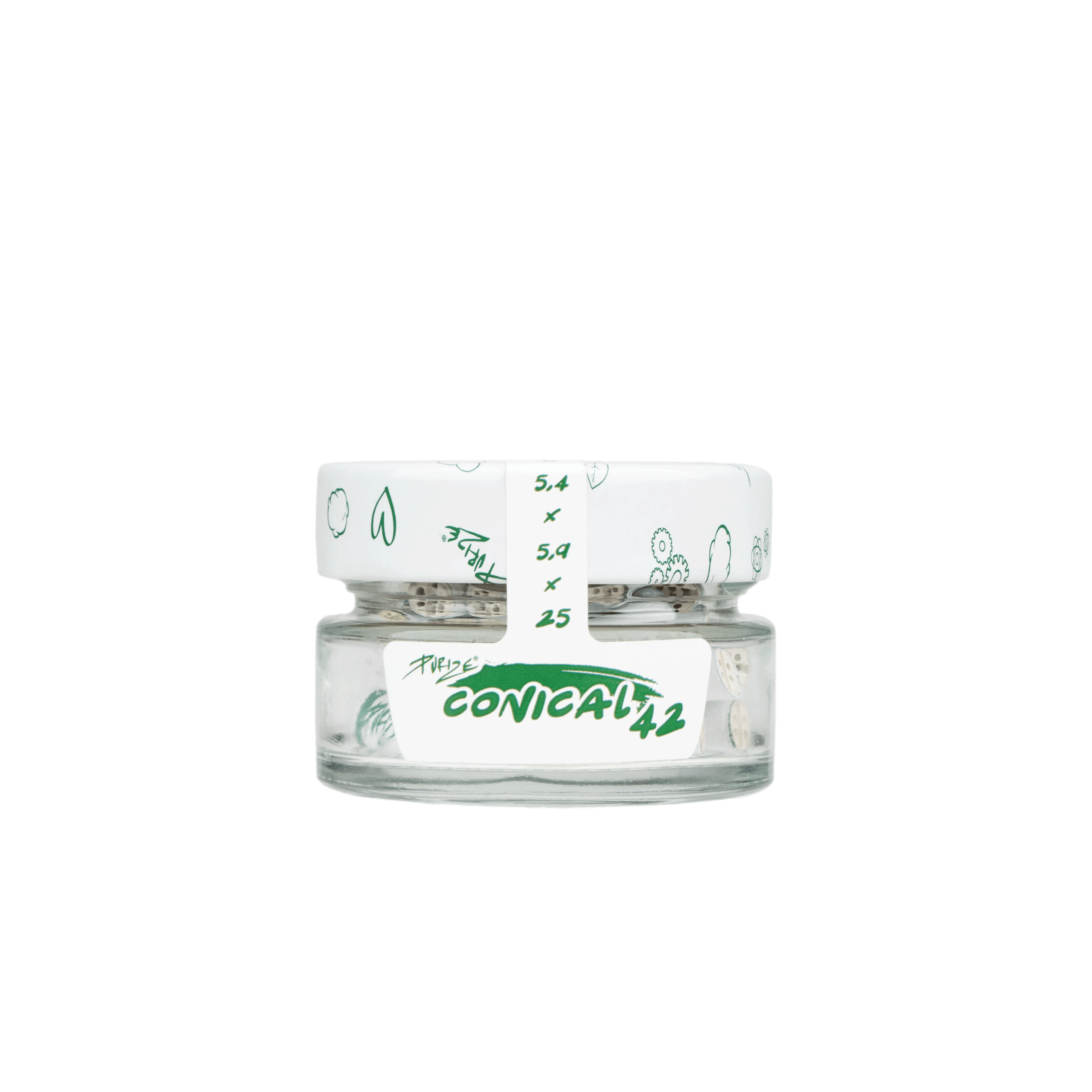 PURIZE Glas 42 Conical Xtra Slim Size - 420GEEKS