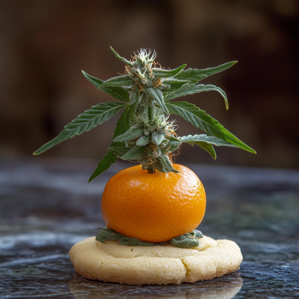 Tangerine Cookies - 420GEEKS