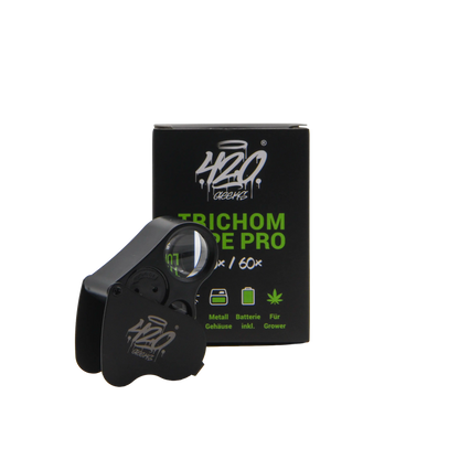 Trichom Lupe PRO 420Geeks® – Präzision, wenn es darauf ankommt