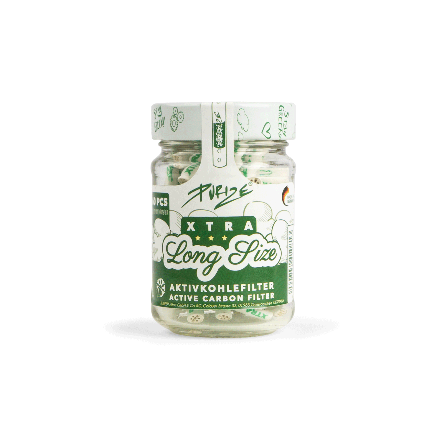 PURIZE AKF-XTRA Long Size 60er Glas - 420GEEKS