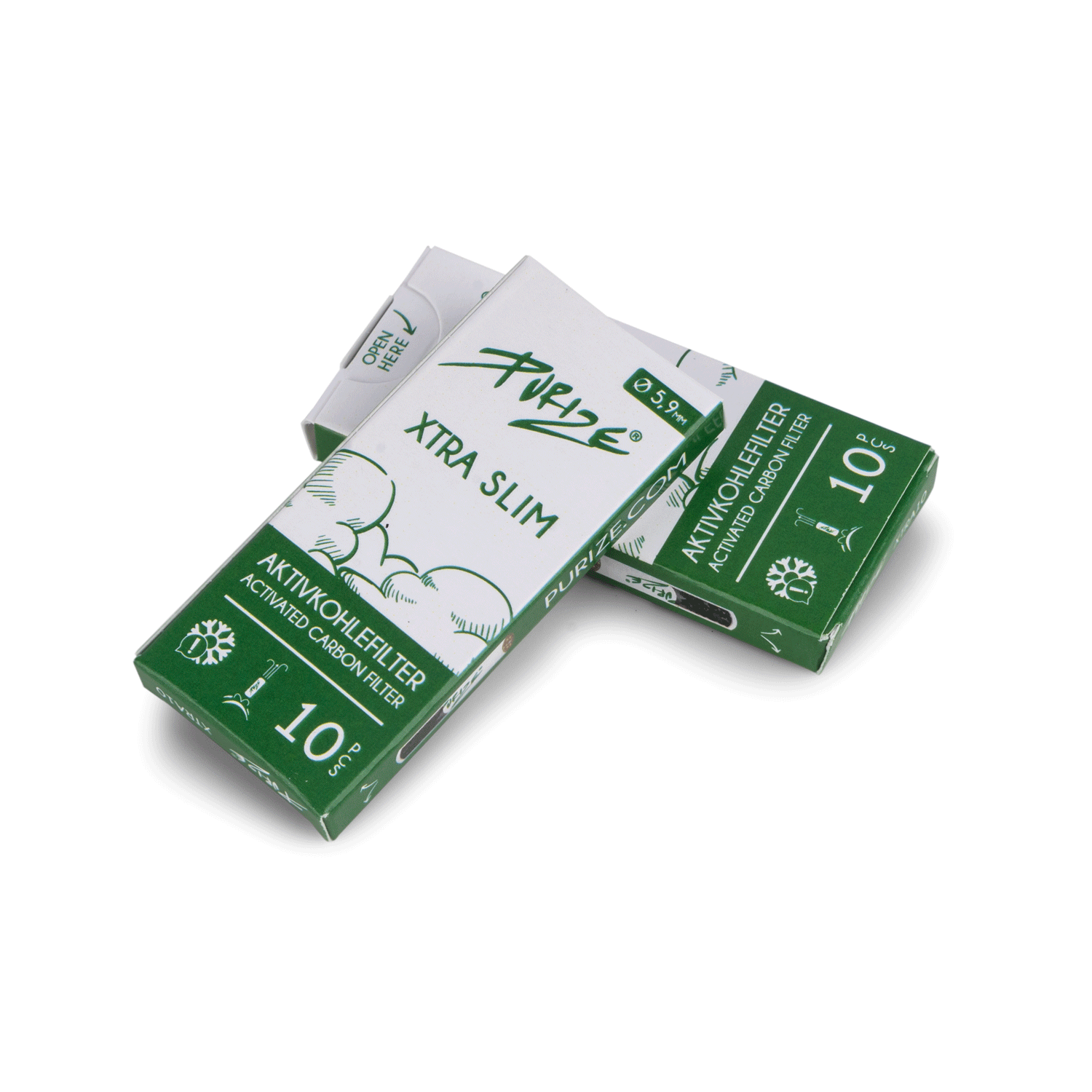 10 PURIZE XTRA Slim Size - 420GEEKS
