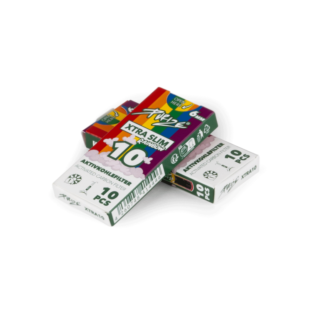 PURIZE -XTRA Slim Size10er Rainbow - 420GEEKS